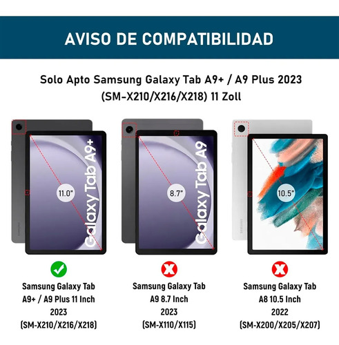 D_709511-MLA110843893863_042026-O-2.jpg Samsung Galaxy Tab A11 Con Teclado Negro