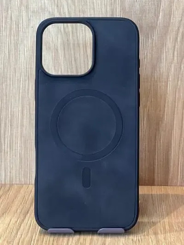 iPhone 16 Pro Max Leather MagSafe Negro